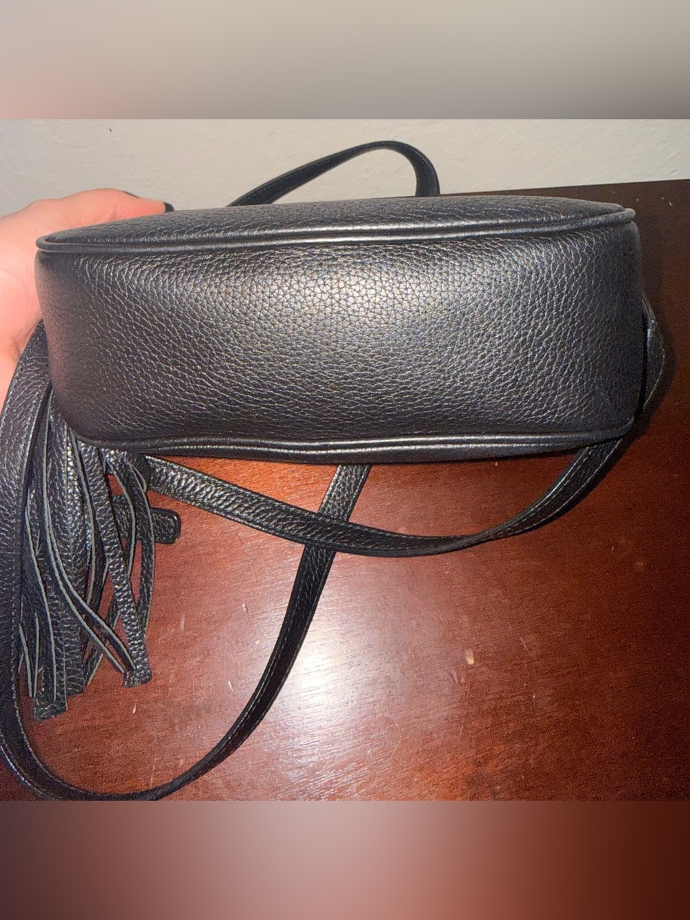 Gucci Black Soho Leather Disco Bag with Tassel - Picture 13 of 15